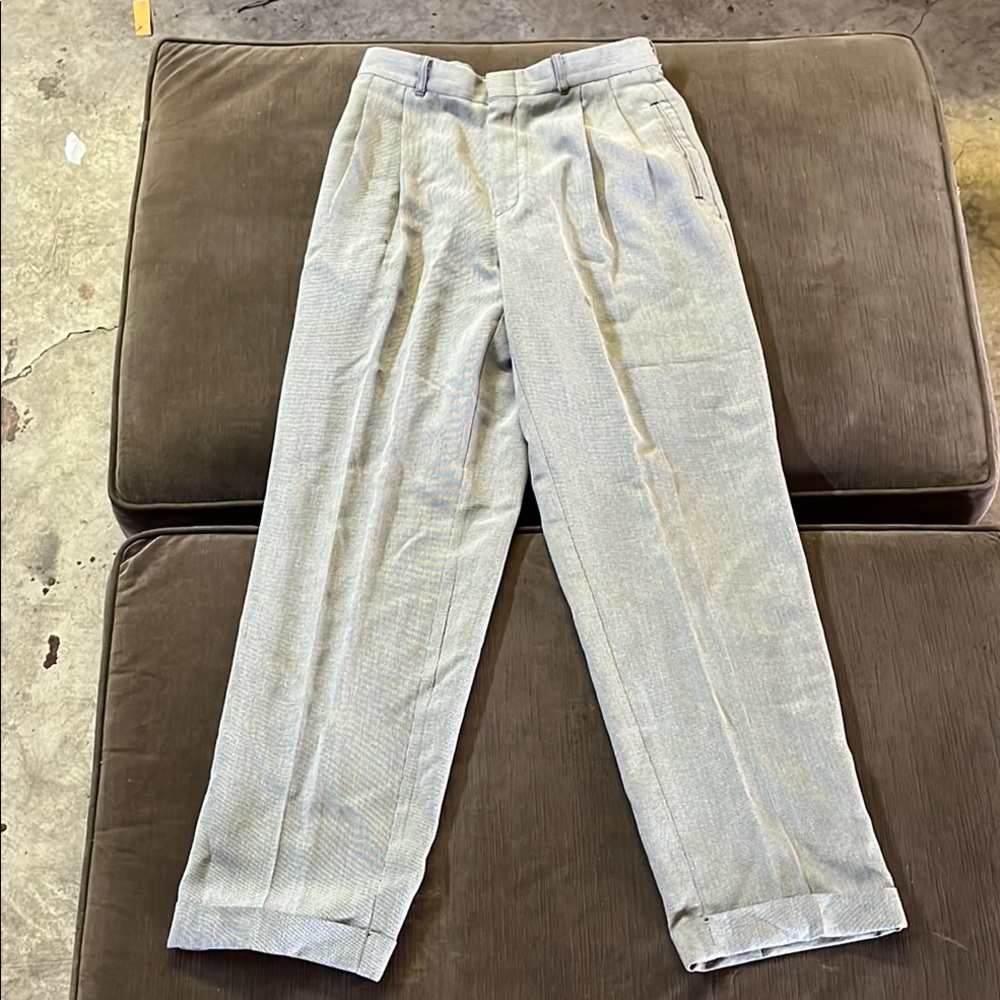 City Streets Gray Dress Pants with Classic Fit